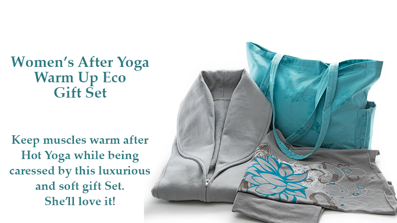 Womn's After Yoga Warm Up Eco Organic Gift Set